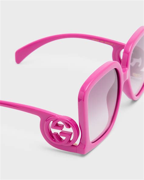 gg1326s gucci|Gucci Gradient GG1326S Square Plastic Sunglasses.